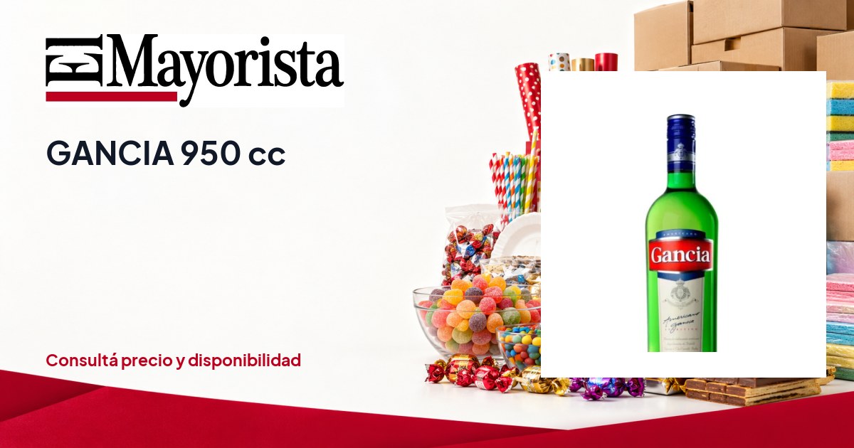GANCIA 950 cc | Depósito El Mayorista