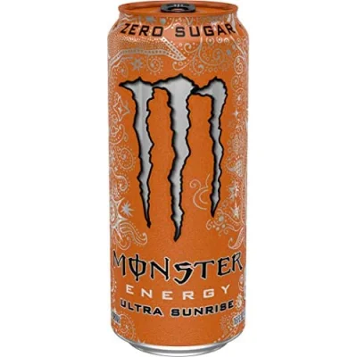 MONSTER ULTRA SUNRISE x 473cc (Naranja)