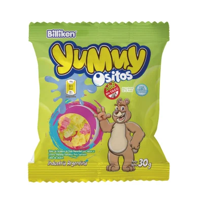 YUMMY GOMITAS OSITOS X 12 SIN TACC