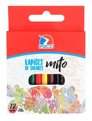 COLORES CORTOS EZCO X 12 UN