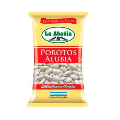 POROTOS ALUBIA ABADIA  x 400 grs