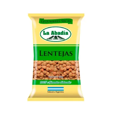 LENTEJAS LA ABADIA x 400 grs
