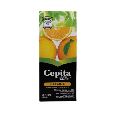 CEPITA NARANJA x 200cc (PACK X 6 un )