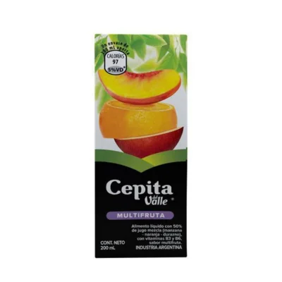 CEPITA MULTIFRUTA x 200cc (PACK X 6 un)
