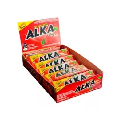 CHICLE ALKA (caja x 20 ) FRUTA
