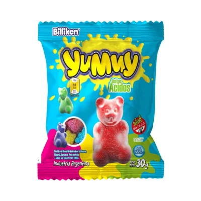 YUMMY GOMITAS OSOS ACIDOS X 12 UN