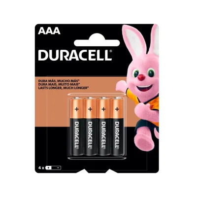 DURACELL AAA X 4