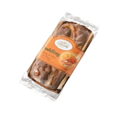 PUDDING NARANJA C/ CASCARITAS x 300 grs