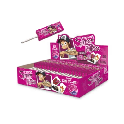CHUPETIN FIERITA TATTOO X50 TUTTI FRUTTI