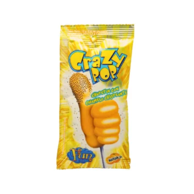 CRAZY POP NARANJA (PAQ X 10 )