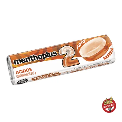 MENTHO  PLUS doble (frio-naranja)