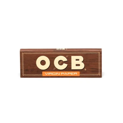 PAPEL OCB *VIRGIN*  MARRON x 50