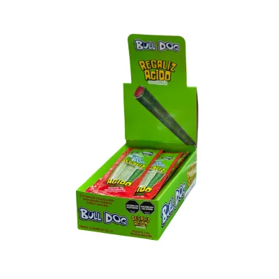 REGALIZ BULL DOG SANDIA 12 UN X 18 GRS