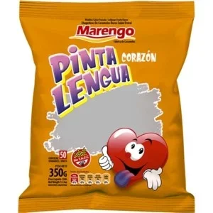 CHUPETIN PINTA LENGUA CORAZON  X 50U marengo