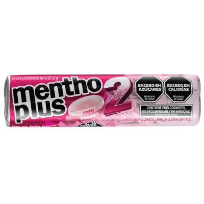 MENTHO  PLUS doble (frio- cherry) X 12 UN