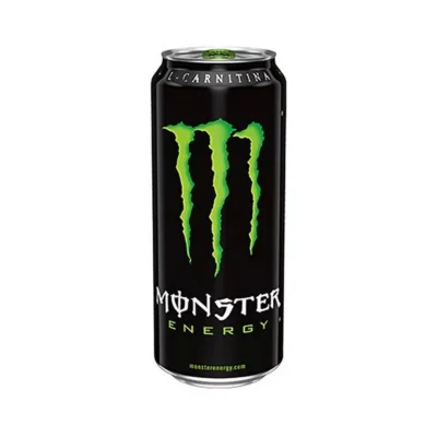 MONSTER NEGRO **ZERO** X 473 (NGR/VERDE)