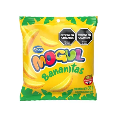 FRUTIGELATIN BANANITAS  (CAJA X12 UN)