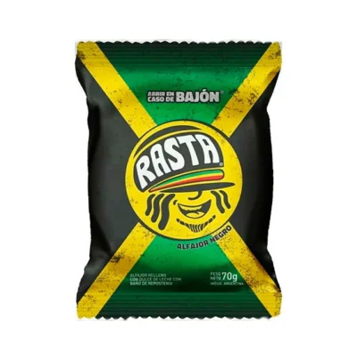 RASTA ALFAJOR NEGRO  X 70 GRS