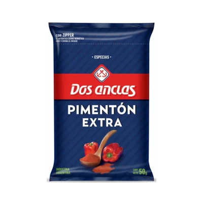 PIMENTON extra  DOS ANCLAS X 50 GRS