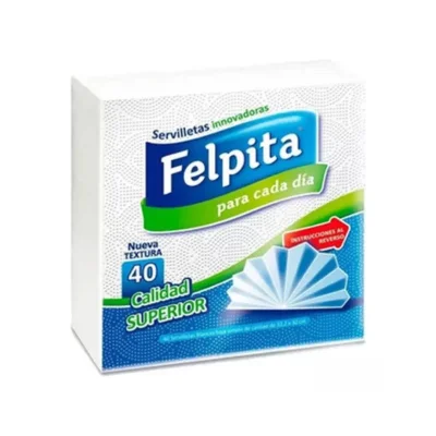 SERVILLETAS FELPITA X 40 UN