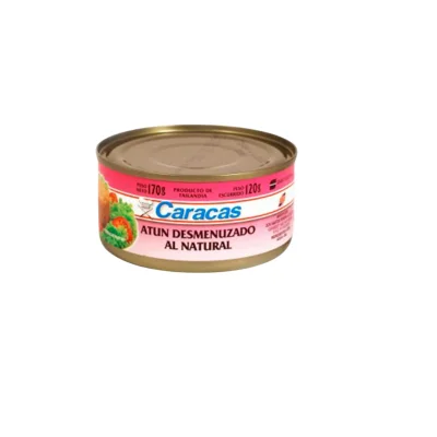 ATUN CARACAS DESMENUZADO AL NATURAL  x 120 grs