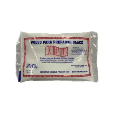 GLACE EN POLVO X 400 GRS