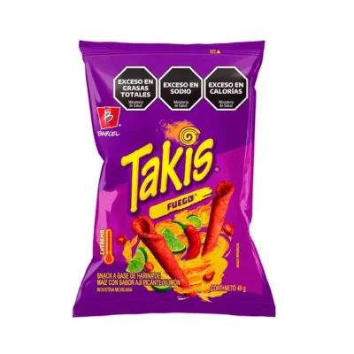 TAKIS FUEGO  X 49 GRS