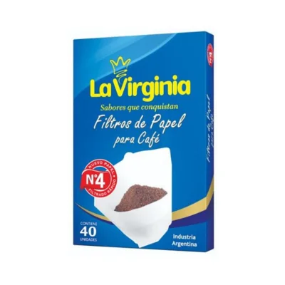 FILTROS  DE CAFE N_4 x 40 un