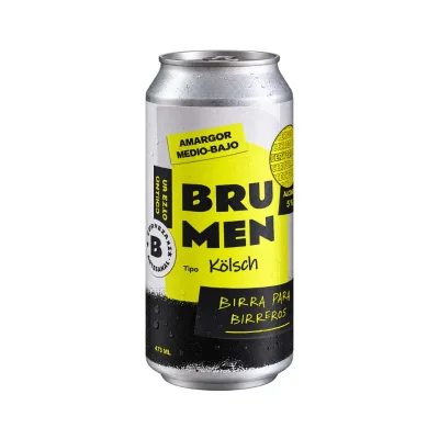 BRUMEN CERVEZA ARTESANAL KOLSH X 6 UN