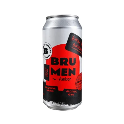 BRUMEN CERVEZA ARTESANAL AMBER X6 UN