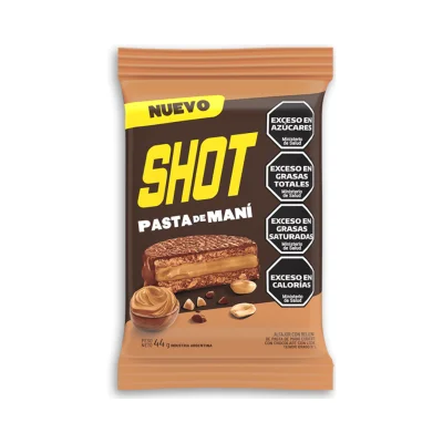 ALFAJOR SHOT SIMPLE PASTA DE MANI