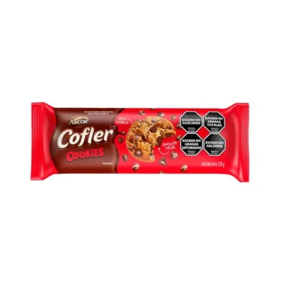 GALLETA COFLER COOKIES  X120grs  ROJA