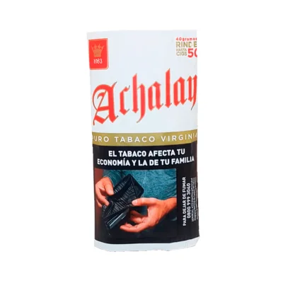 TABACO ACHALAY X 40 GRS + papelillo gratis