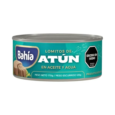 ATUN BAHIA  LOMITO EN AGUA Y ACEITE