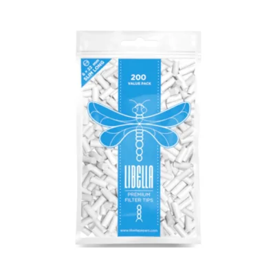 FILTROS LIBELLA SLIM LONG X 200 UN (CELESTE)
