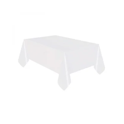 MANTEL PLASTICO BLANCO