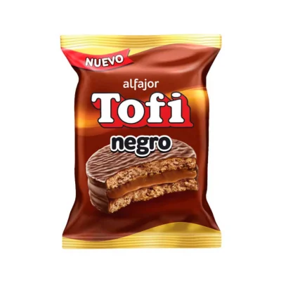 ALFAJOR TOFI SIMPLE  NEGRO