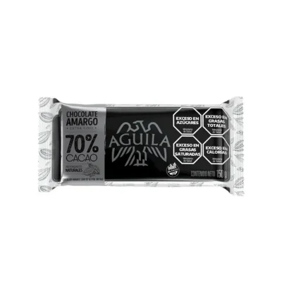 CHOCOLATE TAZA 70 %CACAO X 150 GRS
