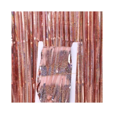 CORTINA HOLOGRAFICA ROSA GOLD