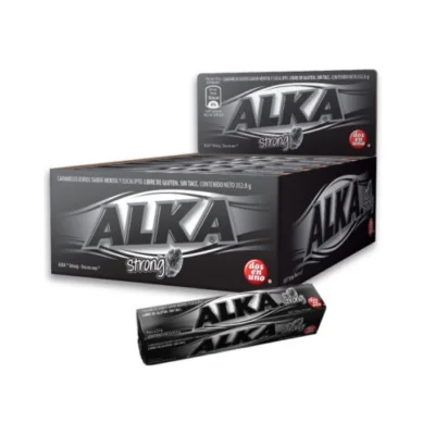 CARAMELO ALKA (caja x 12) STRONG SIN TACC