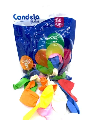 GLOBOS LISOS x 50 CANDELA