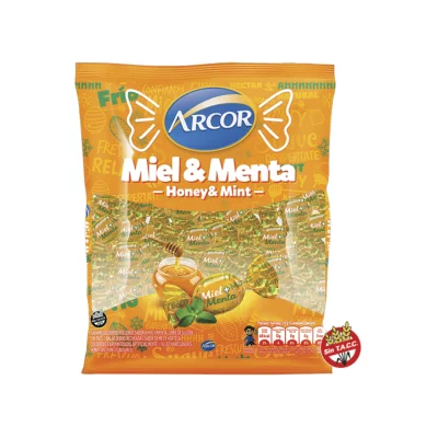 RELLENO MIEL Y MENTA x 335 grs.SIN TACC