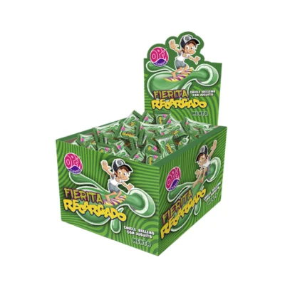 CHICLE RECARGADO FIERITA MENTA X 50 u.