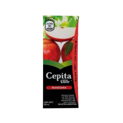 CEPITA MANZANA x 200cc (PACK X 6 un )