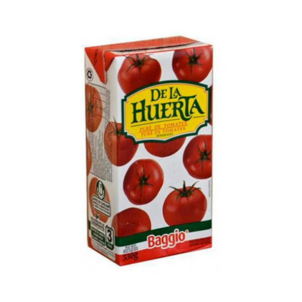 PURE  DE TOMATE 530gr LA HUERTA