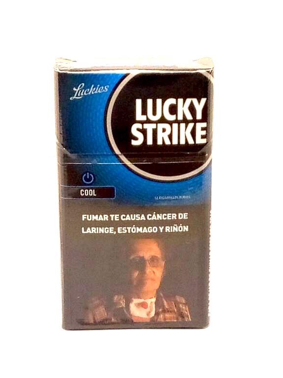 Cigarette Lucky Strike Tobacco Rare Vintage Carton Full Packs Sealed Cigarette Lucky Strike Tobacco Rare Vintage Carton Full Packs Sealed