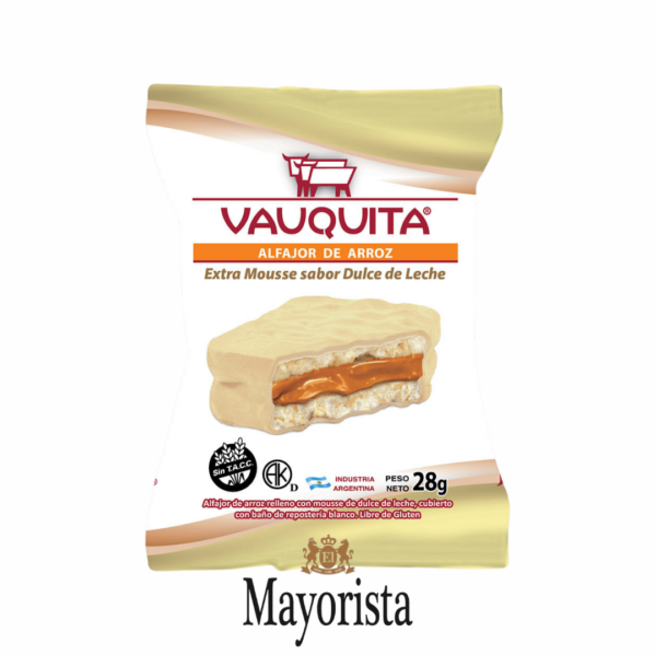 VAUQUITA ARROZ BLANCO X 28 grs