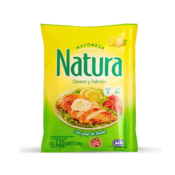 MAYONESA NATURA x 118 g.