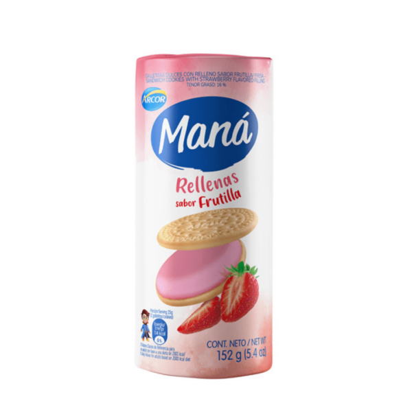MANA RELLENA FRUTILLA