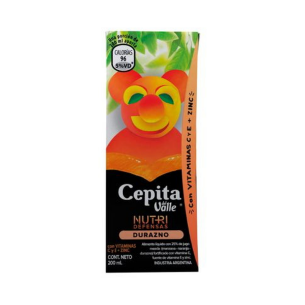 CEPITA DURAZNO x 200cc (PACK X 6 un )